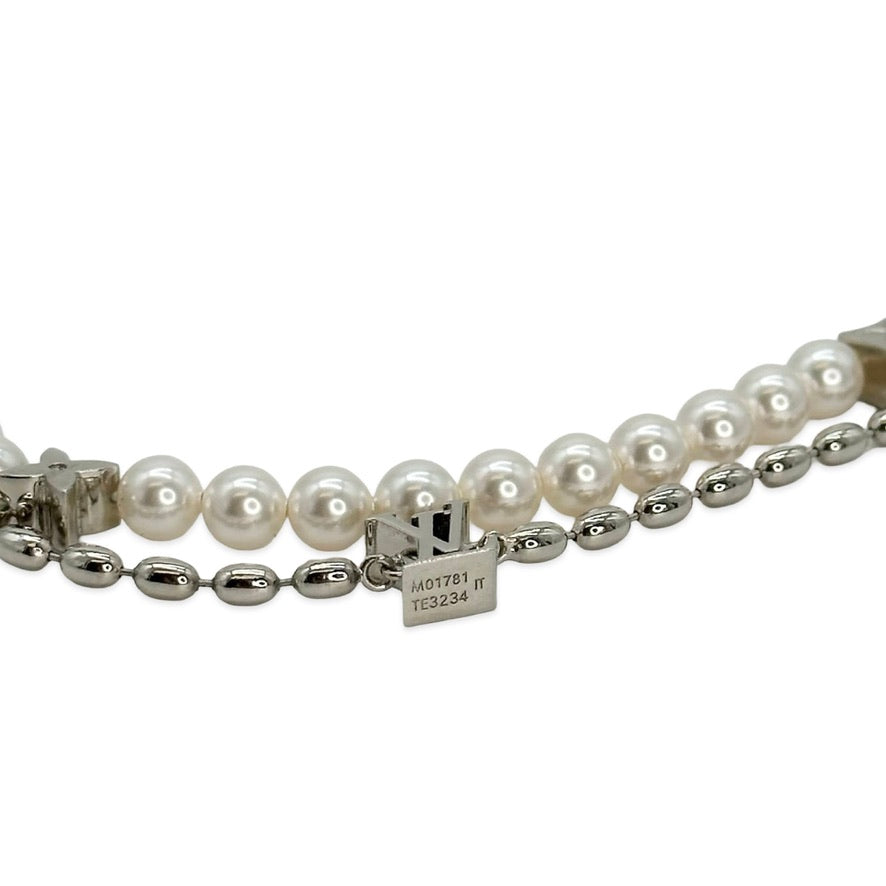LOUIS VUITTON: Pearls Fusion Necklace