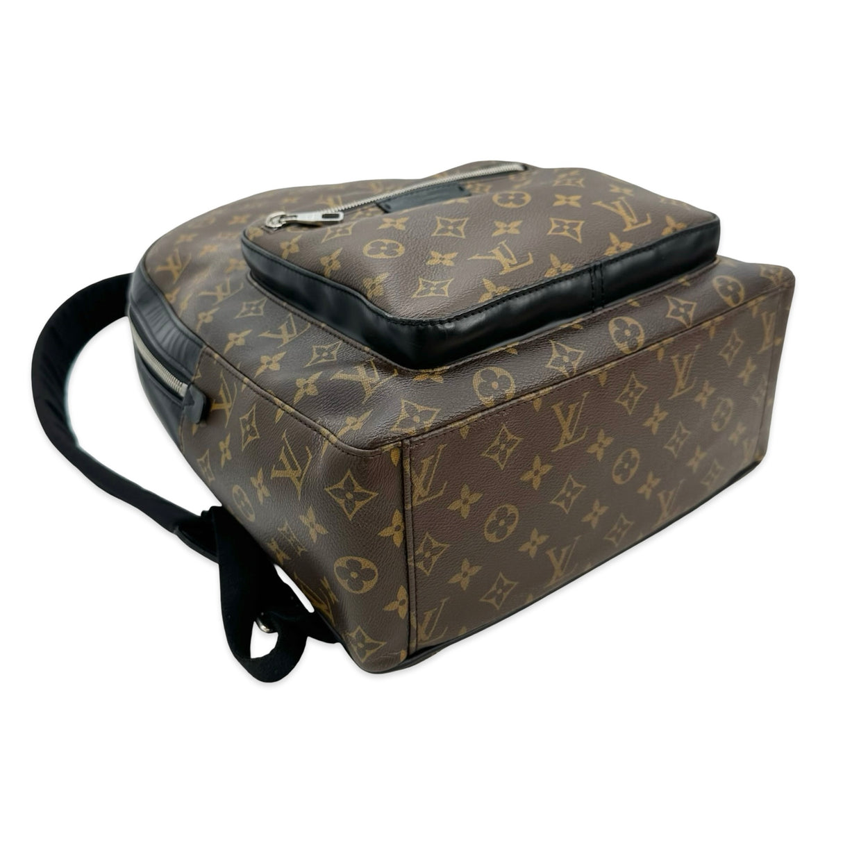 LOUIS VUITTON: Monogram Macassar Josh Backpack