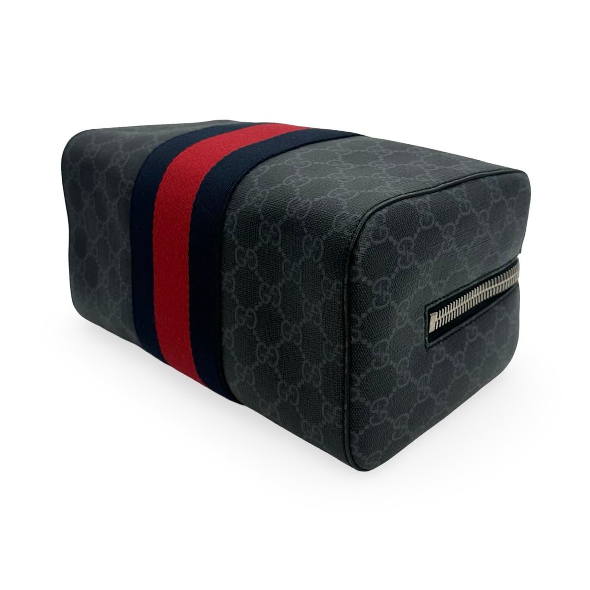 GUCCI: GG Supreme Large Web Toiletry Bag
