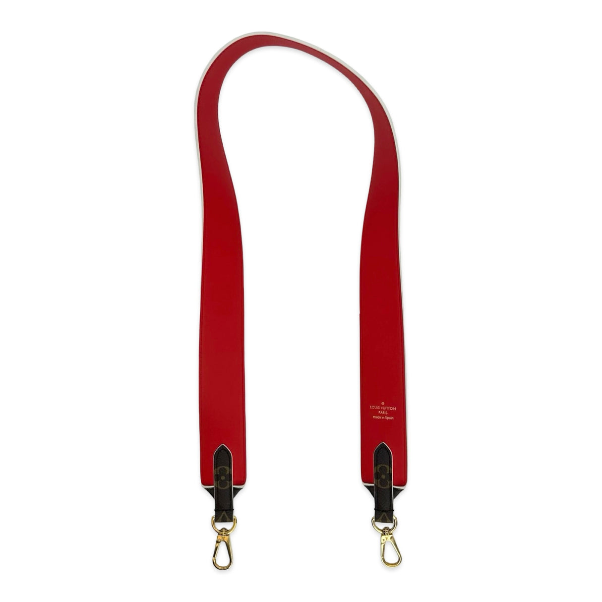 LOUIS VUITTON: Monogram Wide Bandouliere Strap