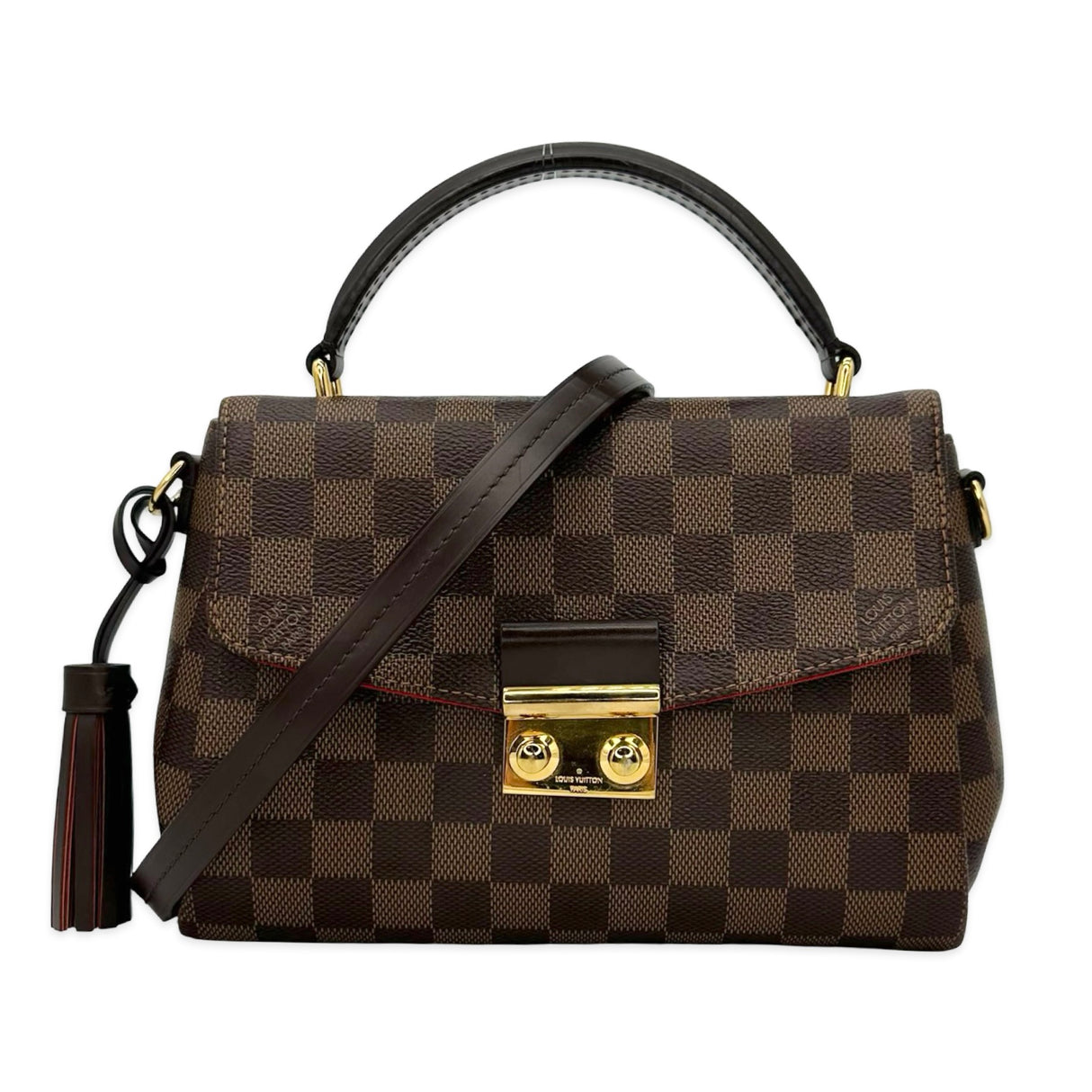 LOUIS VUITTON: Damier Ebene Croisette