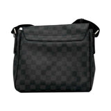 LOUIS VUITTON: Damier Graphite District PM Messenger