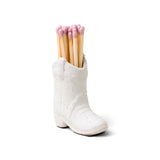 Cowboy Boot Match Holder + Matches