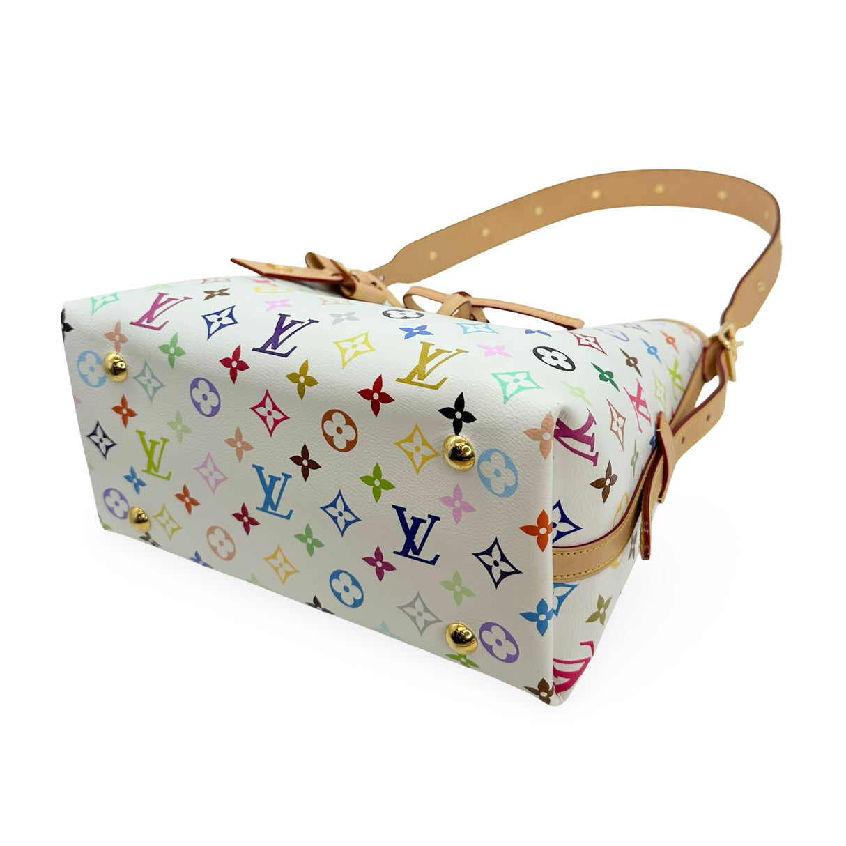 LOUIS VUITTON: x TM Monogram Multicolor Carryall PM