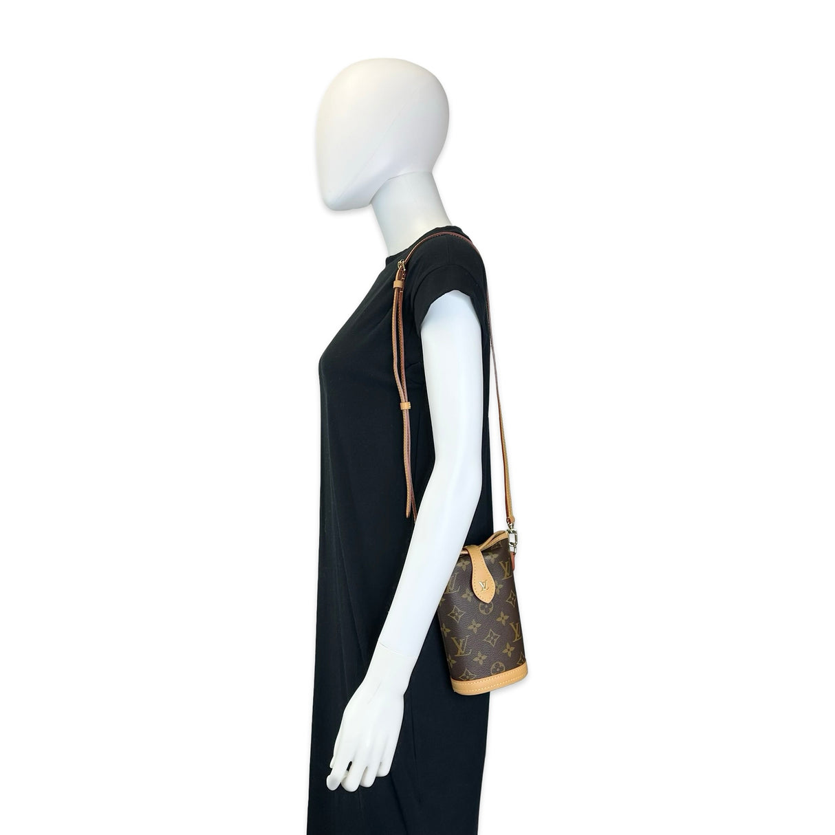 Monogram Fold Me Pouch