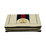 GUCCI: Leather Ophidia Compact Wallet