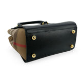 BURBERRY: House Check Mini Banwell Tote
