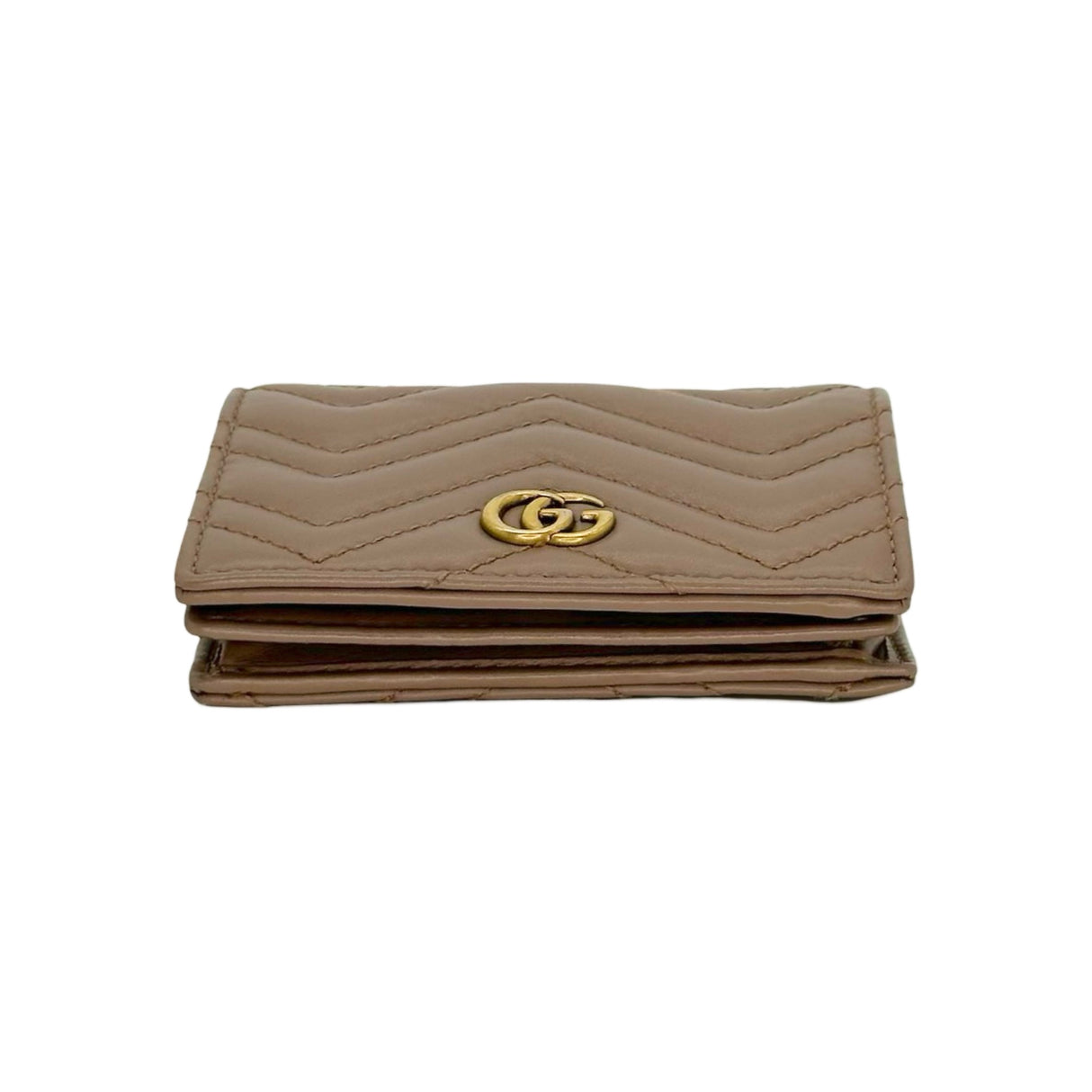 GUCCI: GG Marmont Card Case Wallet