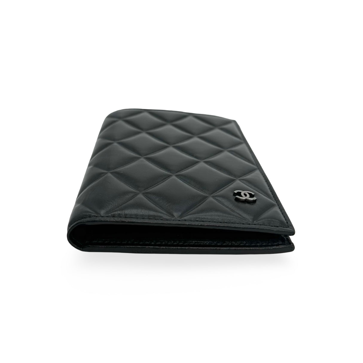 CHANEL: Quilted Lambskin Passport Holder
