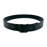 LOUIS VUITTON: Monogram Eclipse Initiales Belt