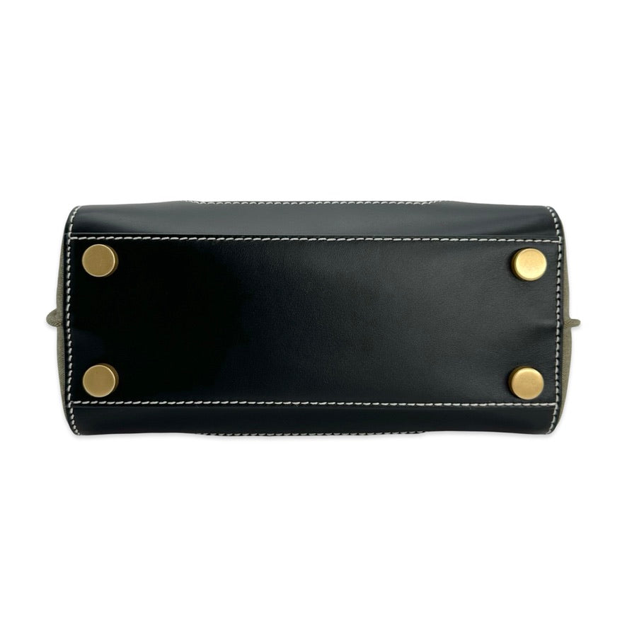 BALMAIN: Canvas Stitched Logo B-Buzz 23