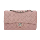CHANEL: Quilted Lambskin Medium Classic Double Flap