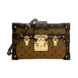 LOUIS VUITTON: Monogram Reverse Petite Malle