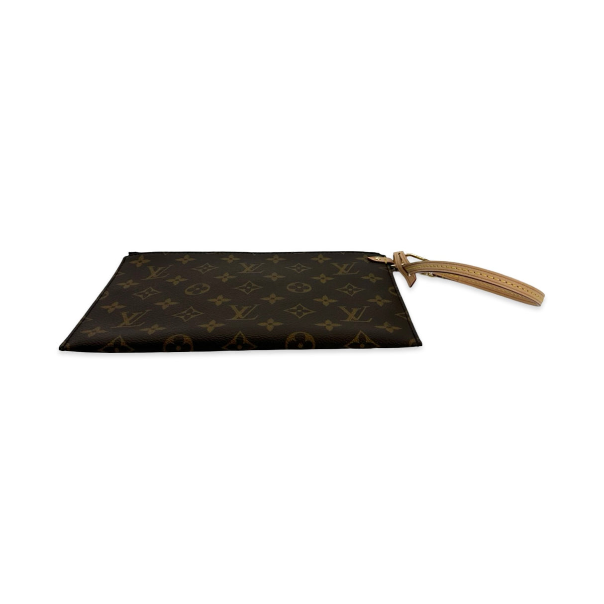 LOUIS VUITTON: Monogram Pochette Wristlet