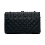 Triquilt Grain de Poudre Small Envelope Chain Bag