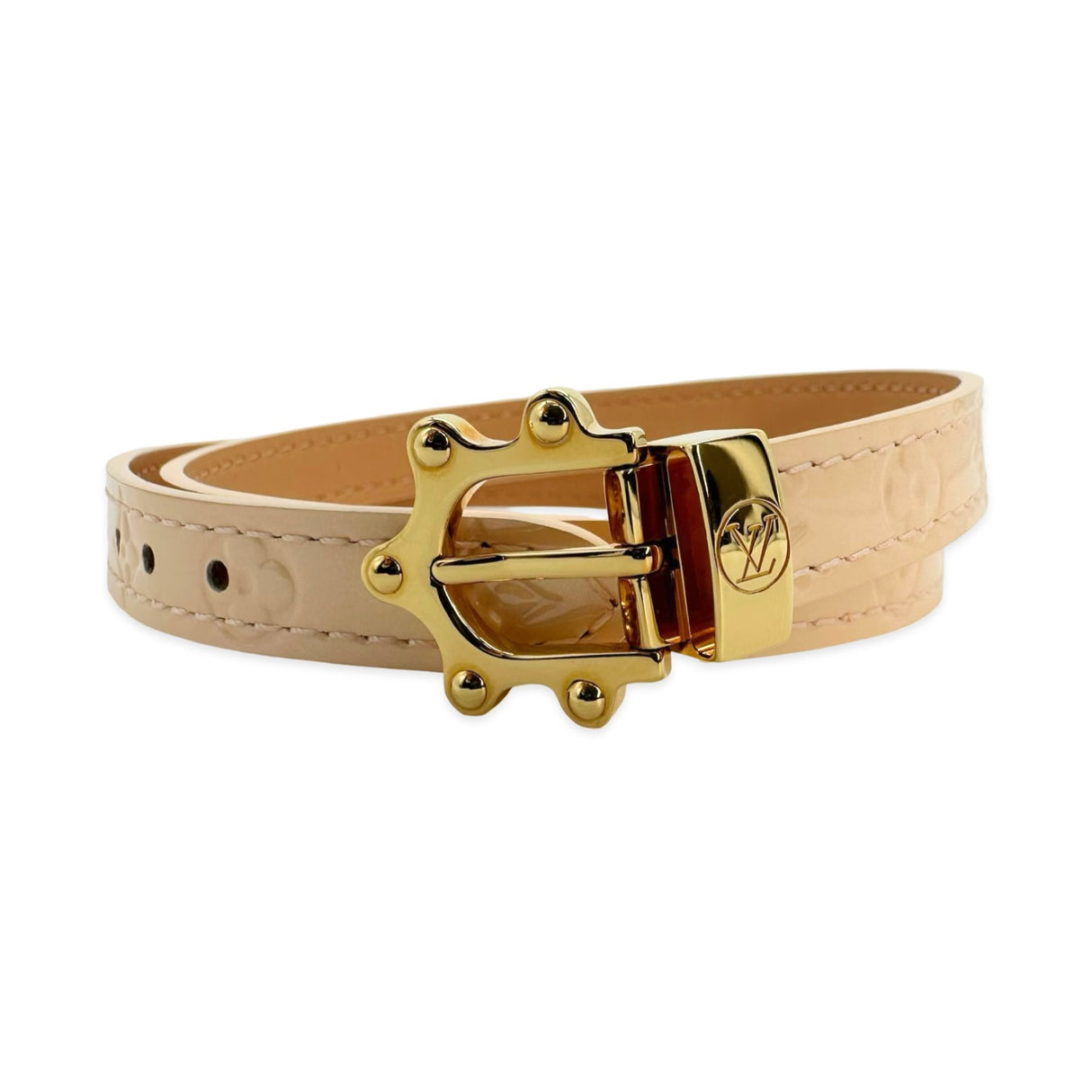 Monogram Vernis Triple Tour Bracelet