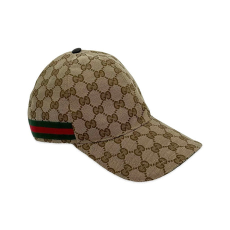 GUCCI: GG Canvas Web Baseball Cap