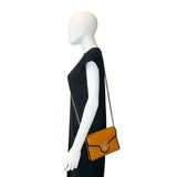 Quilted Leather GG Torchon Chain Wallet