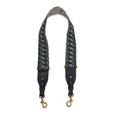 CHRISTIAN DIOR: Oblique Canvas Shoulder Strap with Ring