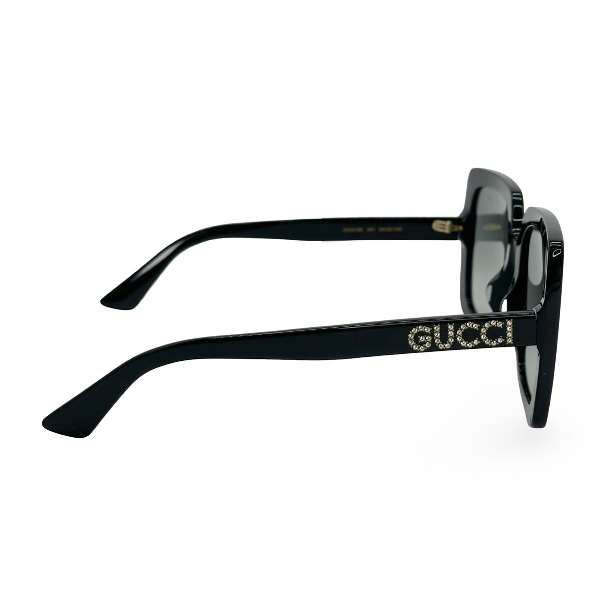 GUCCI: Crystal Square Sunglasses