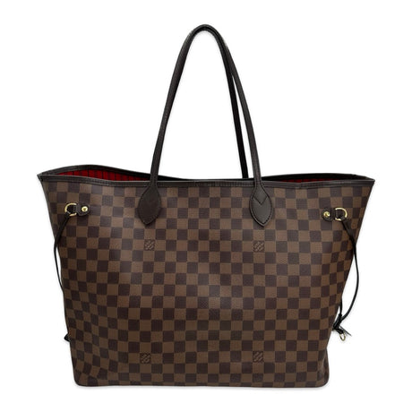 LOUIS VUITTON: Damier Ebene Neverfull GM