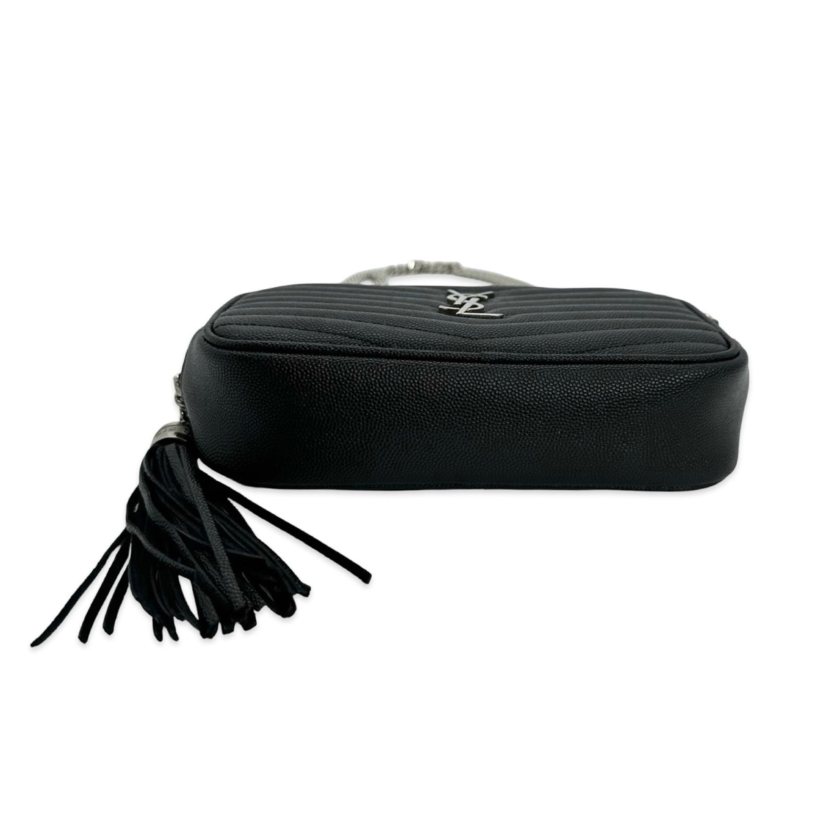 SAINT LAURENT: Grain de Poudre Mini Lou Camera Bag