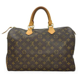 LOUIS VUITTON: Monogram Speedy 35