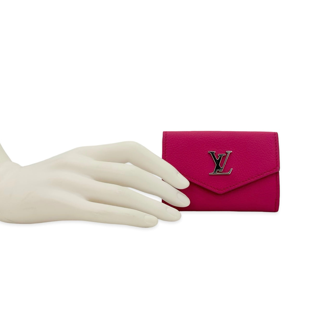 Monogram Embossed Portefeuille Rock Mini Wallet