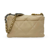 CHANEL: Quilted Lambskin Medium 19