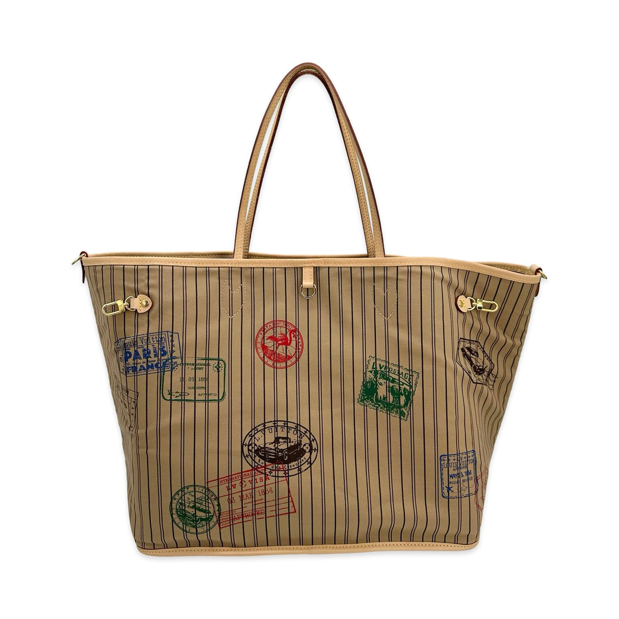 LOUIS VUITTON: Monogram Inside Out Neverfull Bandouliere GM