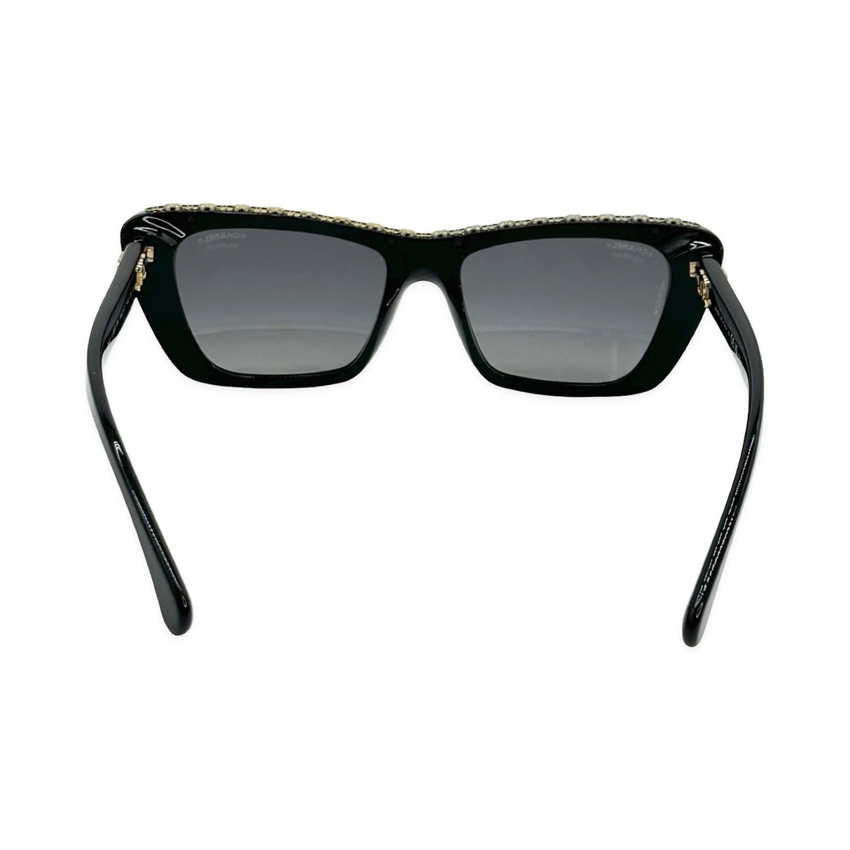CHANEL: CC Butterfly Polarized Sunglasses