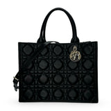 CHRISTIAN DIOR: Macrocannage Calfskin Medium Book Tote