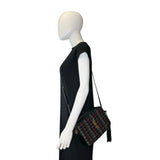 SAINT LAURENT: Tweed Small Lou Camera Bag