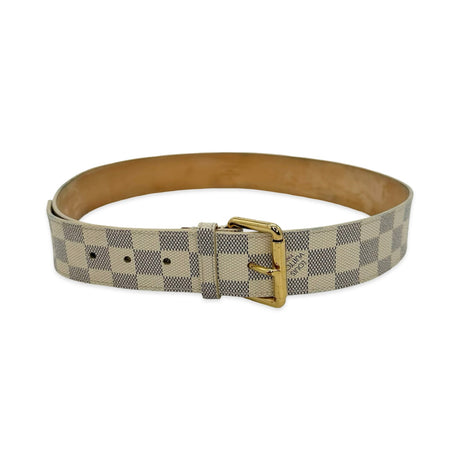 Damier Azur Belt