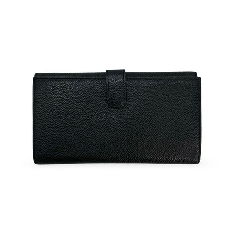 CHANEL: Caviar Timeless CC Flap Wallet