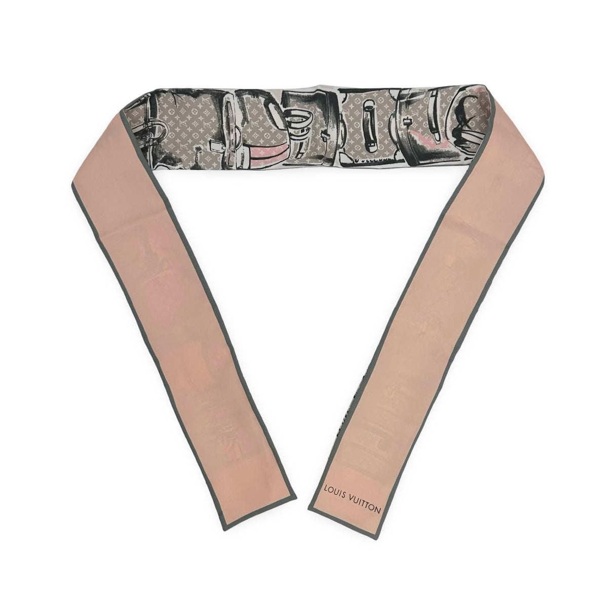 LOUIS VUITTON: Silk Trunks Bandeau
