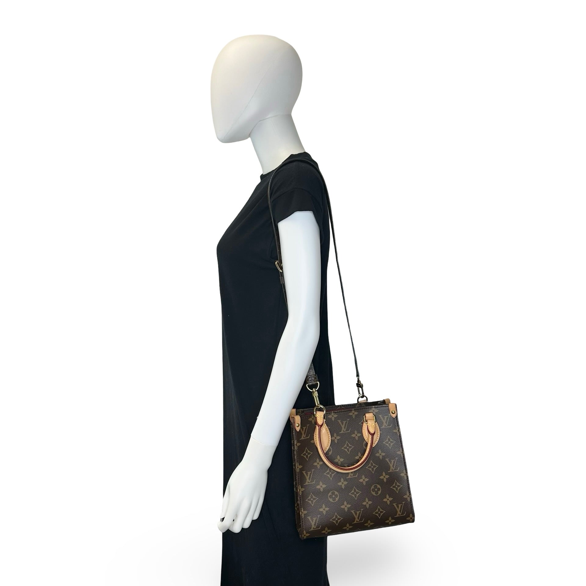 LOUIS VUITTON: Monogram Sac Plat BB – Luv Luxe Scottsdale