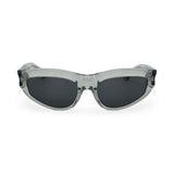 BURBERRY: Transparent Cat Eye Sunglasses