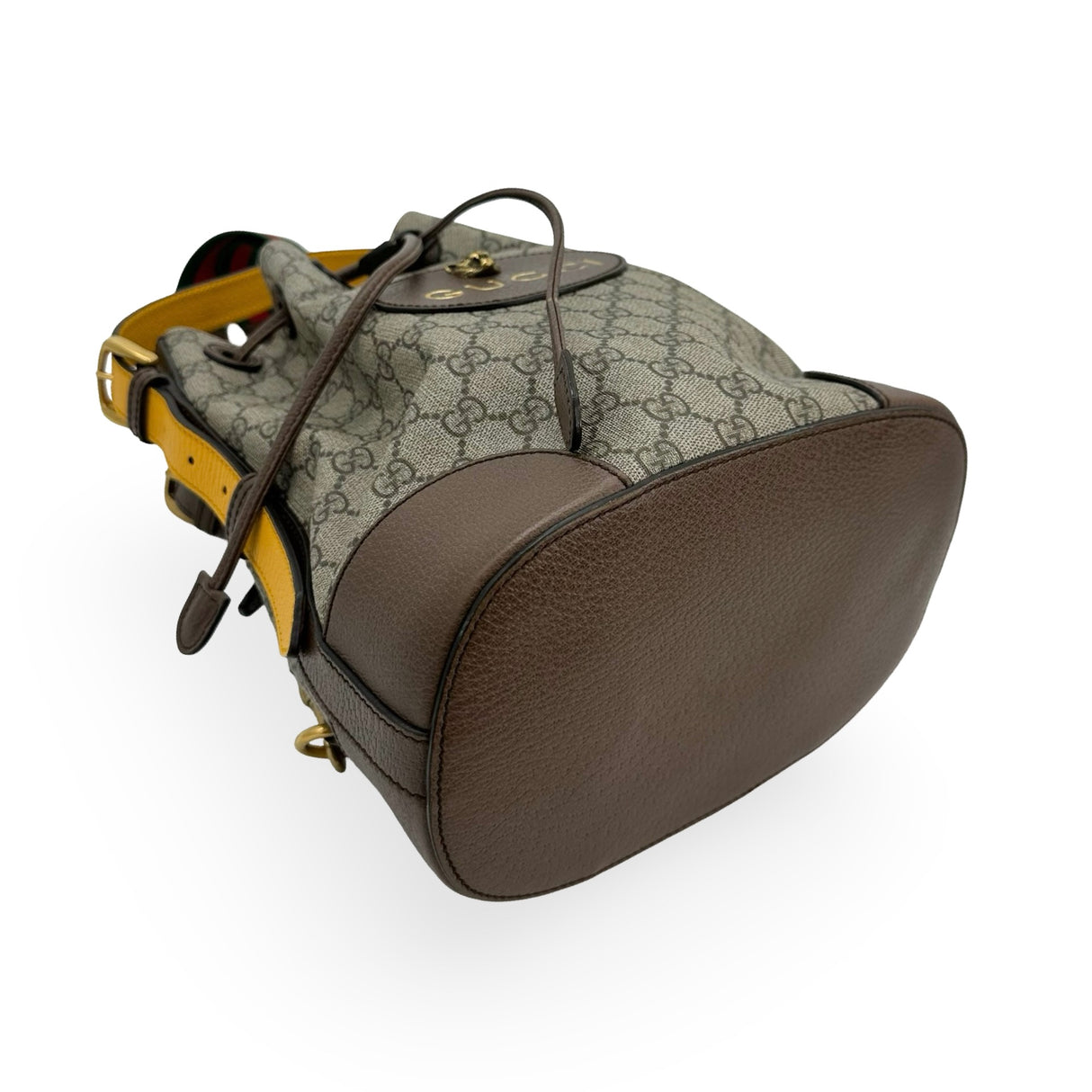 GUCCI: GG Supreme Neo Vintage Convertible Bucket Bag Backpack