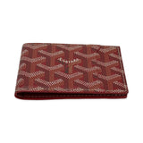GOYARD: Goyardine Insert Victorie Card Wallet
