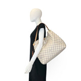 LOUIS VUITTON: Damier Azur Graceful MM