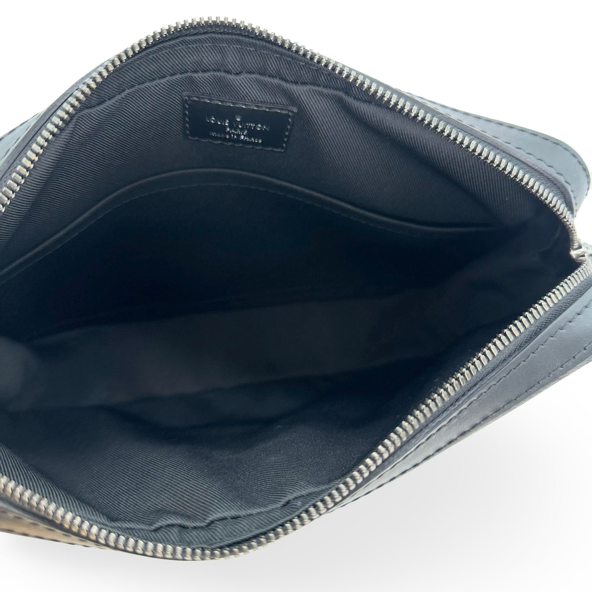 LOUIS VUITTON: Monogram Eclipse Trio Messenger Bag