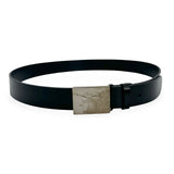 BURBERRY: Leather Luke Belt
