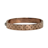 LOUIS VUITTON: Nanogram Cuff Bracelet