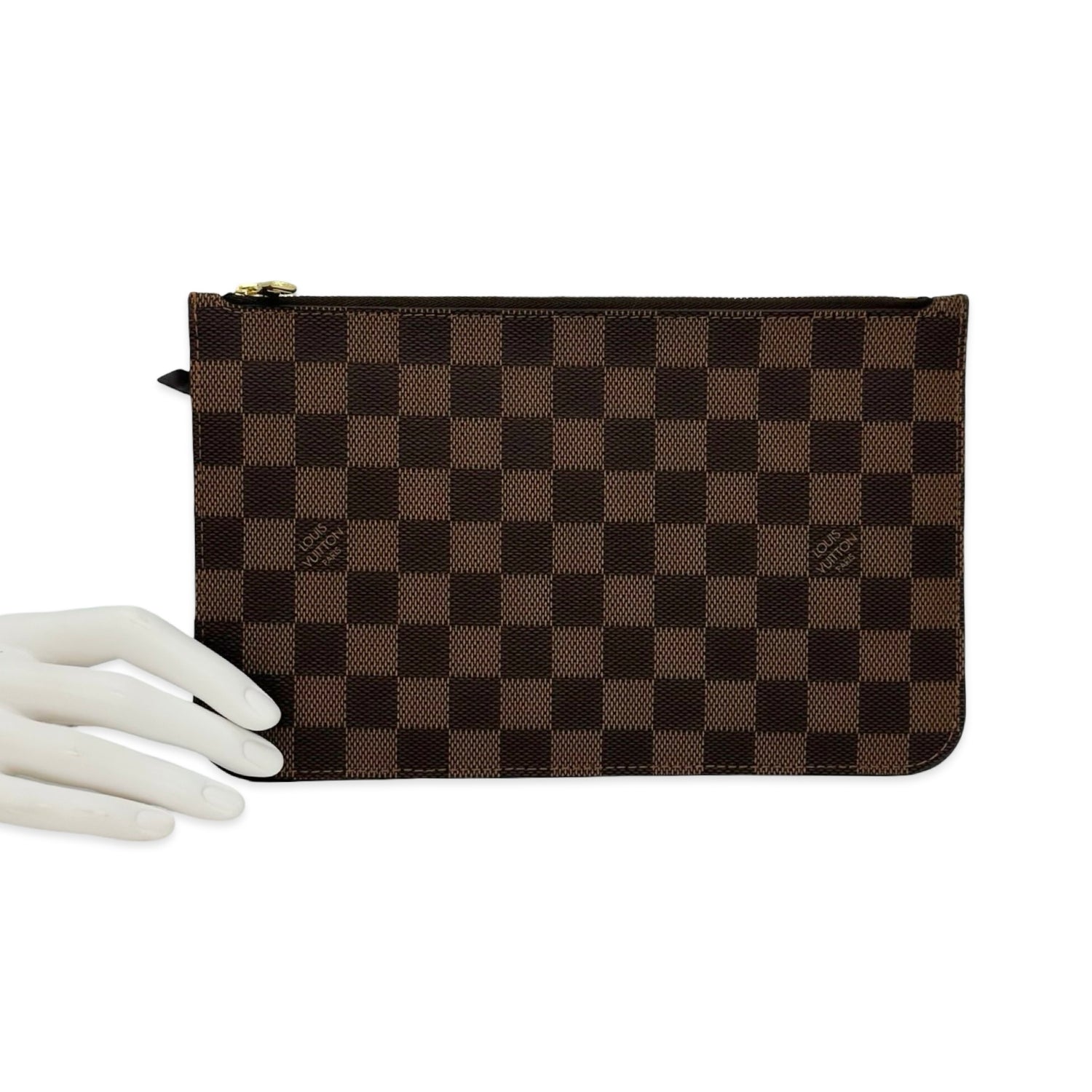 Louis Vuitton Damier Ebene Neverfull Pochette