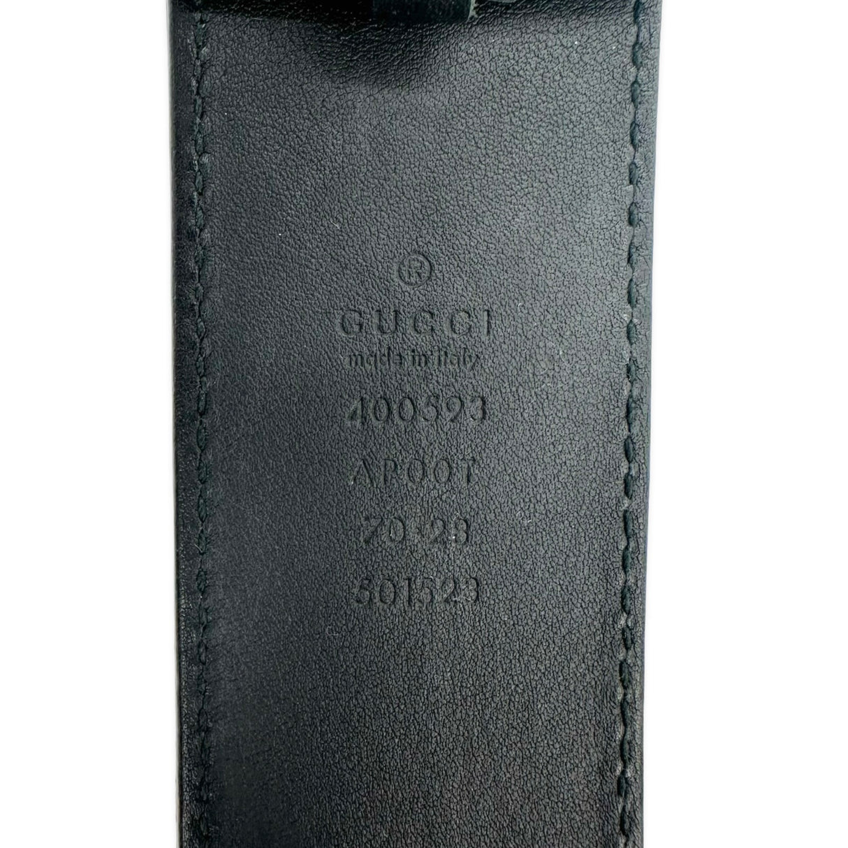 Calfskin Leather GG Marmont Wide Leather Belt