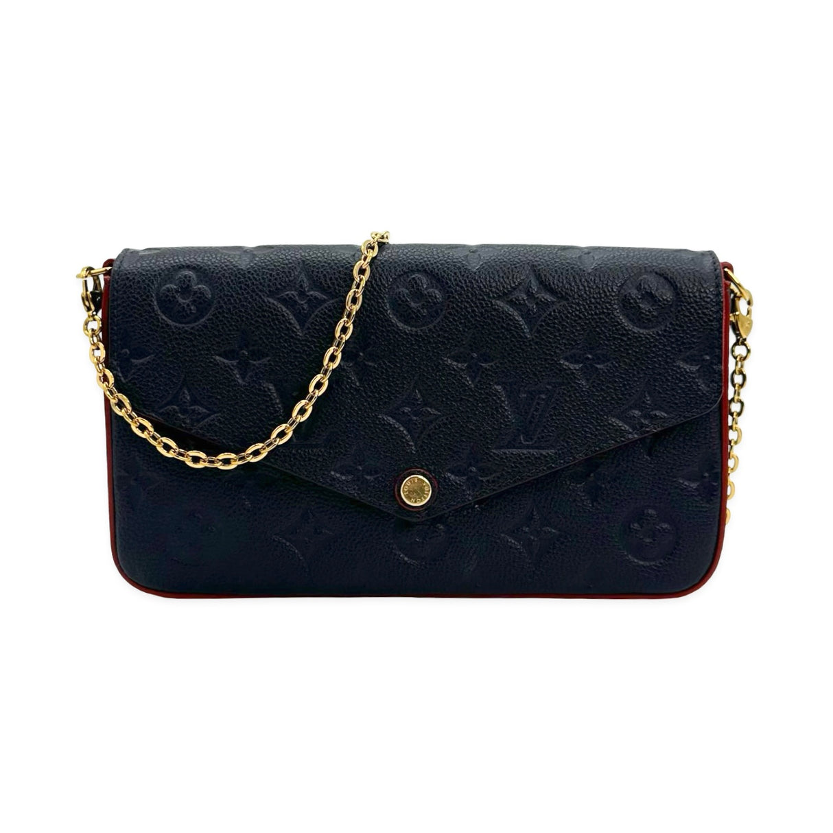 LOUIS VUITTON: Monogram Empreinte Felicie Pochette