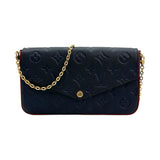 LOUIS VUITTON: Monogram Empreinte Felicie Pochette
