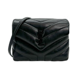 SAINT LAURENT: Quilted Leather Toy Lou