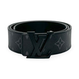 LOUIS VUITTON: Monogram Eclipse Initiales Belt